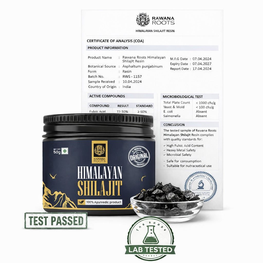 Rawana Roots™ Himalayan Shilajit Resin