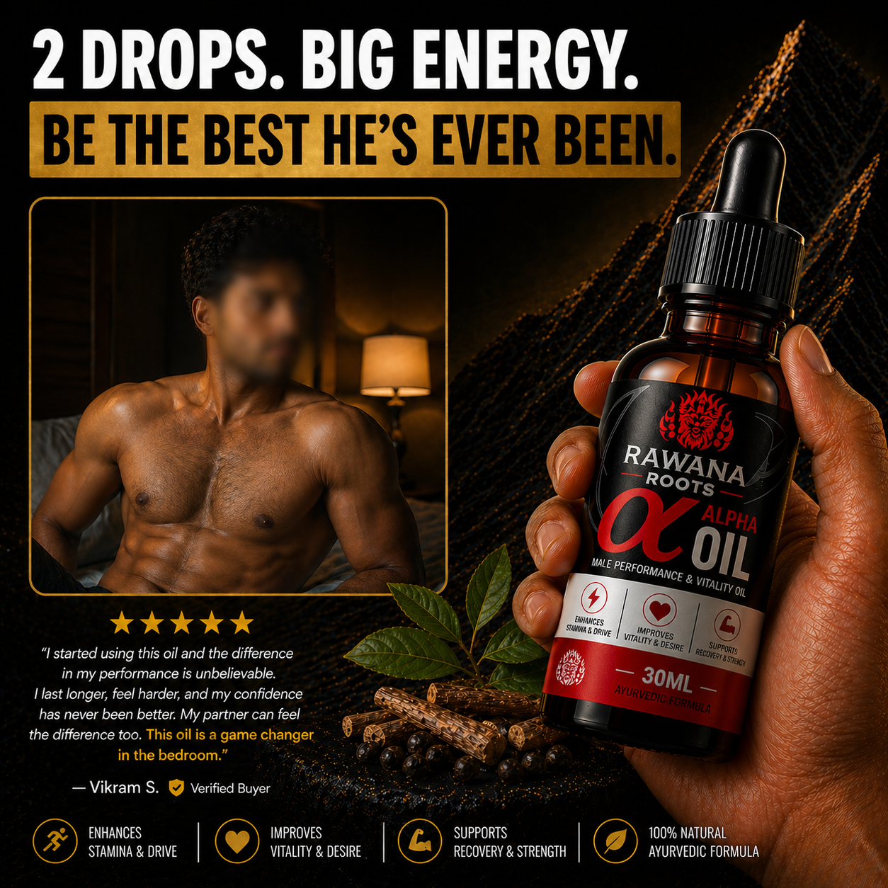 Rawana Roots™ Alpha Oil